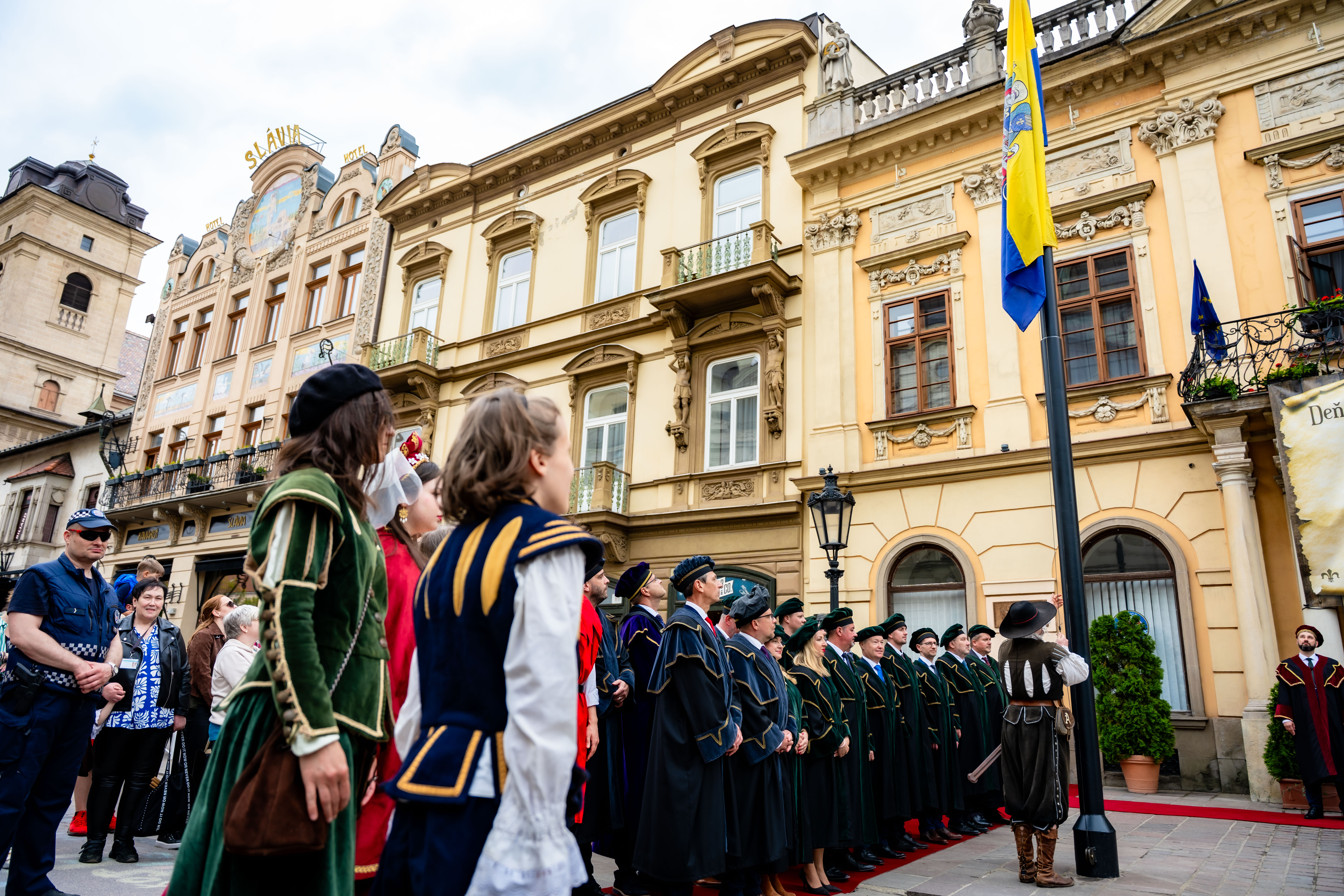 Slavnostne vztycovanie mestskej vlajky pri prilezitosti Dna mesta Kosice-1-27